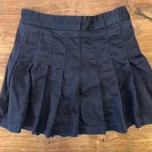 Brandy Melville pleated miniskirt